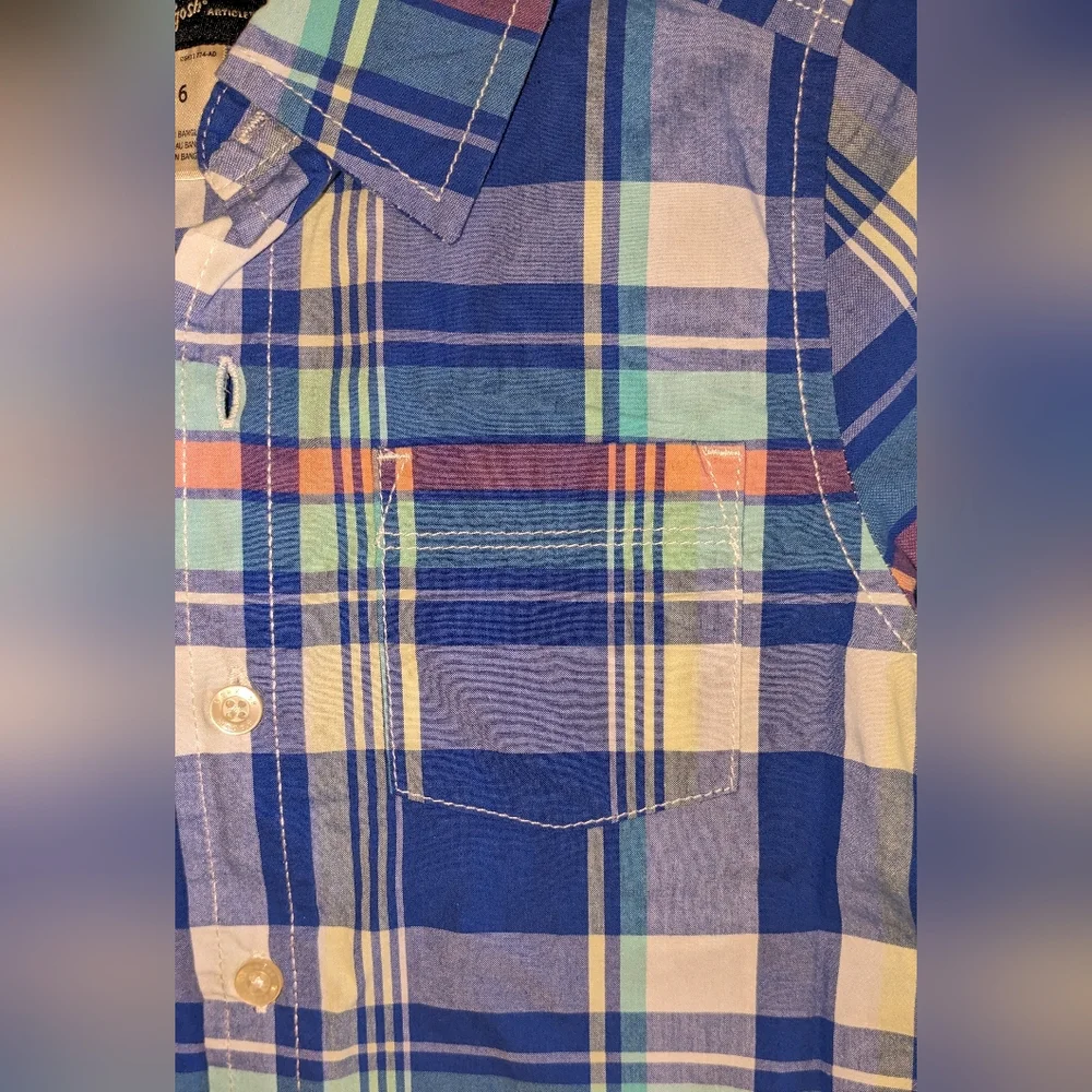 Osh Kosh boys button down, size 6